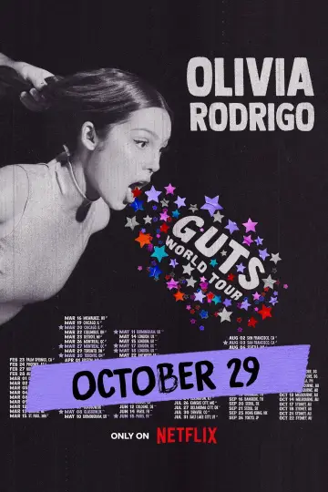 Plakat do filmu "Olivia Rodrigo: GUTS World Tour" #1184564
