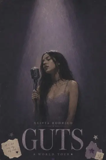 Plakat do filmu "Olivia Rodrigo: GUTS World Tour" #1583432