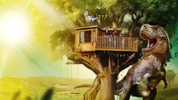 Zasłona do filmu "The Adventures of Jurassic Pet: Return to the Wild" #1524755