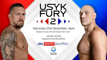 Zasłona do filmu "Oleksandr Usyk vs. Tyson Fury II" #1183937