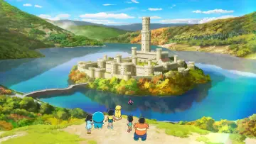Zasłona do filmu "映画ドラえもん のび太の絵世界物語" #600323