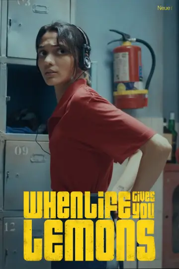 When life gives you lemons plakat