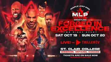 Zasłona do filmu "Maple Leaf Pro Wrestling - Forged In Excellence Night 2" #1885862