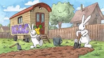 Zasłona do filmu "Bob a Bobek ve filmu: Na stopě Mrkvojeda" #1585097