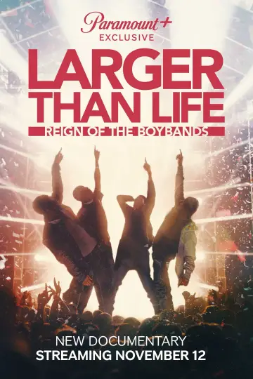 Plakat do filmu "Larger than Life: Reign of the Boybands" #1299181