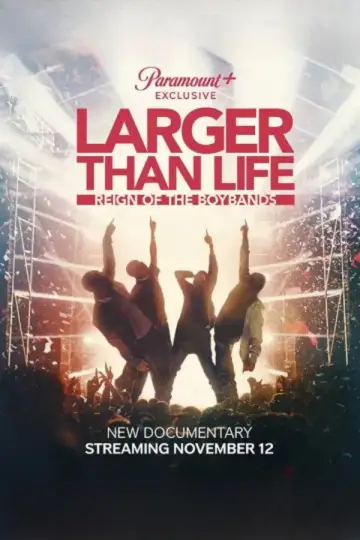 Plakat do filmu "Larger than Life: Reign of the Boybands" #1299183