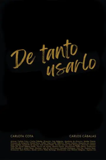 Plakat do filmu "De tanto usarlo" #982133