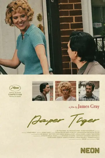 Plakat do filmu "Papierowy tygrys" #1631294