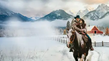 Zasłona do filmu "Christmas Cowboy" #1650182