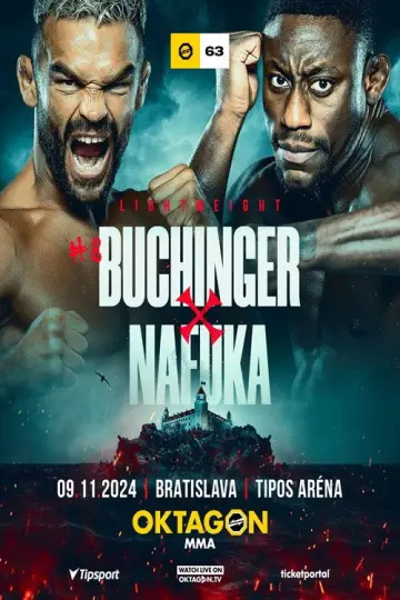 OKTAGON 63: Buchinger vs. Nafuka plakat