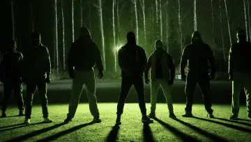 Zasłona do filmu "Vi dör i natt" #1142539