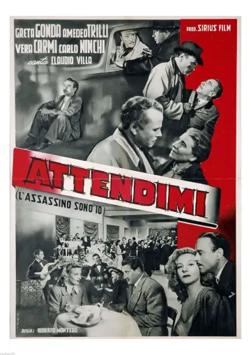 Attendimi - Sono io l'assassino plakat
