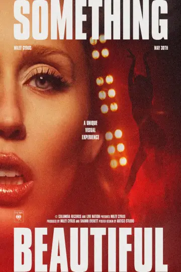 Plakat do filmu "Miley Cyrus: Something Beautiful" #713943