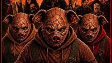 Zasłona do filmu "The 3 Killer Pigs" #1908462