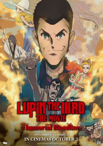 Plakat do filmu "Lupin the IIIrd the Movie: Nieśmiertelny rodowód" #530576