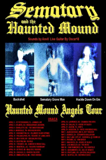 Plakat do filmu "Haunted Mound Angels Tour Part 1 USA" #977775