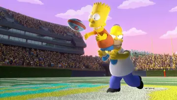 Zasłona do filmu "The Simpsons Funday Football" #982038