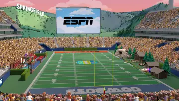 Zasłona do filmu "The Simpsons Funday Football" #982040