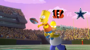 Zasłona do filmu "The Simpsons Funday Football" #982044