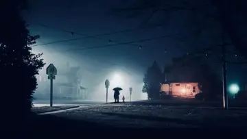 Zasłona do filmu "The Man with the Black Umbrella" #1164737