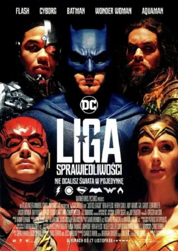 Plakat do filmu "Liga Sprawiedliwości" #595267