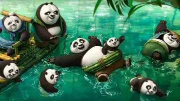Zasłona do filmu "Kung Fu Panda 3" #255465