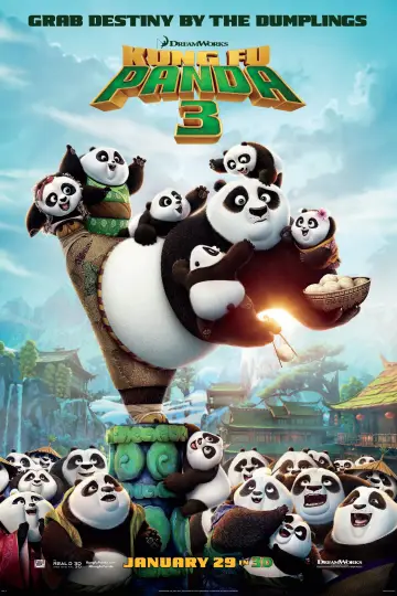 Plakat do filmu "Kung Fu Panda 3" #37383