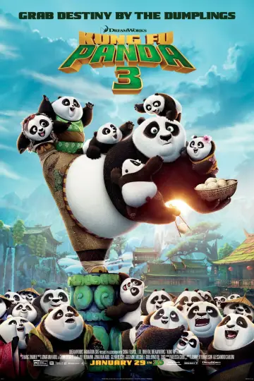 Plakat do filmu "Kung Fu Panda 3" #655915