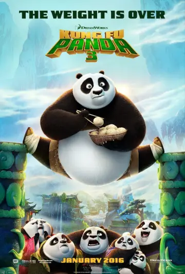 Plakat do filmu "Kung Fu Panda 3" #655958