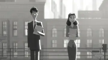 Zasłona do filmu "Paperman" #1805393