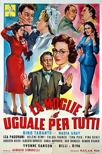 La moglie è uguale per tutti plakat