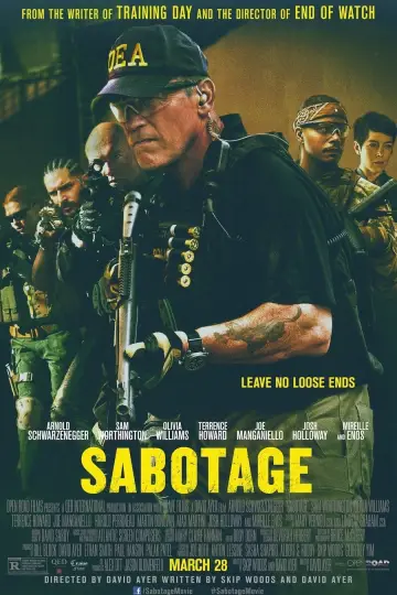 Plakat do filmu "Sabotaż" #337042