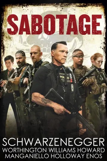 Plakat do filmu "Sabotaż" #337045