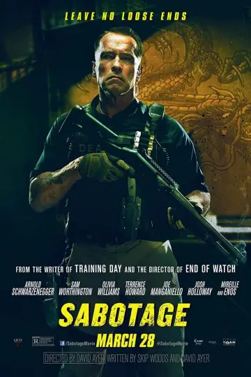 Plakat do filmu "Sabotaż" #337046