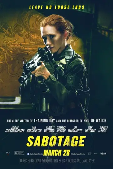 Plakat do filmu "Sabotaż" #337048
