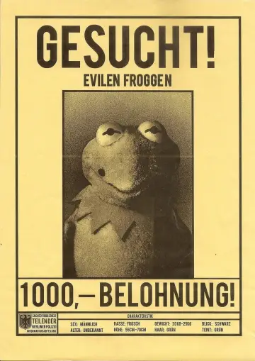 Plakat do filmu "Muppety: Poza prawem" #146999