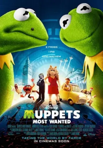 Plakat do filmu "Muppety: Poza prawem" #147000