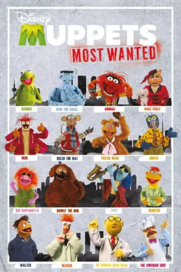 Plakat do filmu "Muppety: Poza prawem" #717136