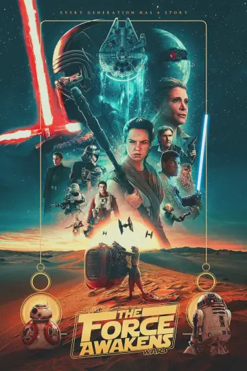 Plakat do filmu "Gwiezdne wojny: Przebudzenie mocy" #24253