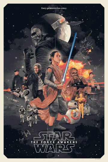 Plakat do filmu "Gwiezdne wojny: Przebudzenie mocy" #24263