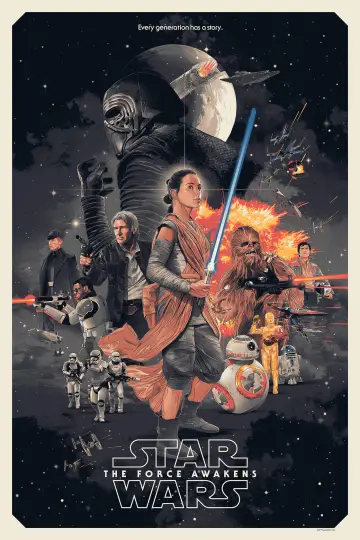 Plakat do filmu "Gwiezdne wojny: Przebudzenie mocy" #577934
