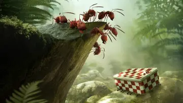Zasłona do filmu "Robaczki z Zaginionej Doliny" #250577
