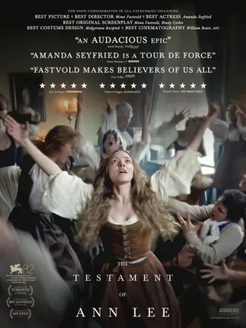 Plakat do filmu "Testament Ann Lee" #525745