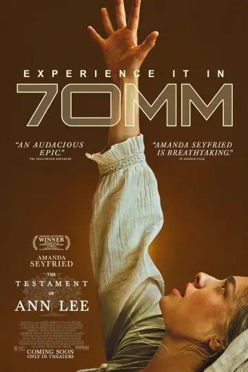 Plakat do filmu "Testament Ann Lee" #525761