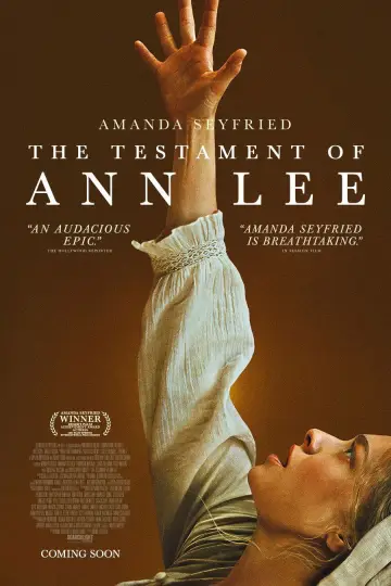 Plakat do filmu "Testament Ann Lee" #525769