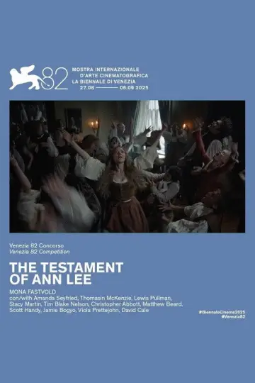 Plakat do filmu "Testament Ann Lee" #525776