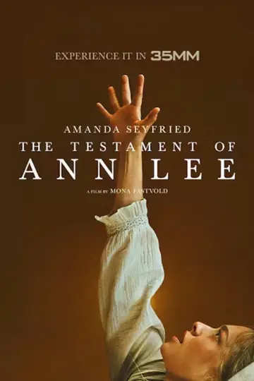 Plakat do filmu "Testament Ann Lee" #761984