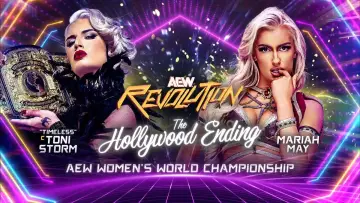 Zasłona do filmu "AEW Revolution 2025" #1433694