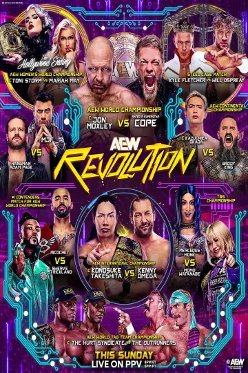Plakat do filmu "AEW Revolution 2025" #1433700
