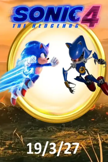 Plakat do filmu "Sonic 4. Szybki jak błyskawica" #1578639